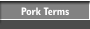 Pork Terms